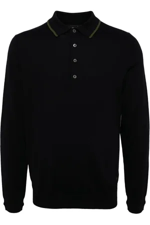Paul Smith Merino wool knitted polo