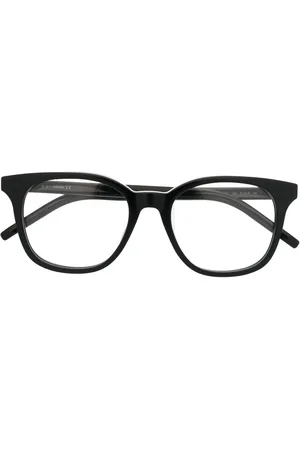Kenzo Logo-hinge rounded glasses