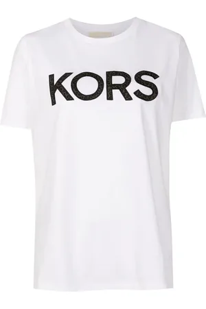 Michael Kors Animal-print logo T-shirt