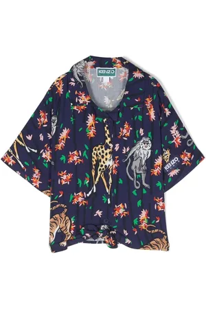Kenzo Graphic-print short-sleeved T-shirt