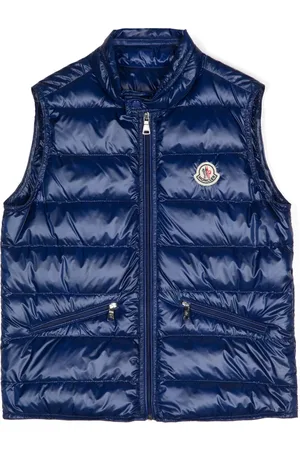 Moncler Logo-patch padded down gilet