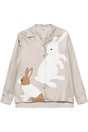 Loewe X Suna Fujita silk shirt
