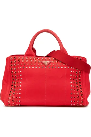 Prada 2000-2024 Canvas Canapa Bijoux satchel