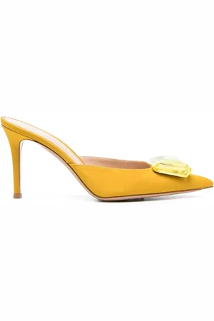 Gianvito Rossi Jaipur 85mm satin mules