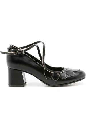 Sarah Chofakian Belis 50mm buckled pumps