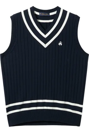Brooks Brothers Logo-embroidered vest