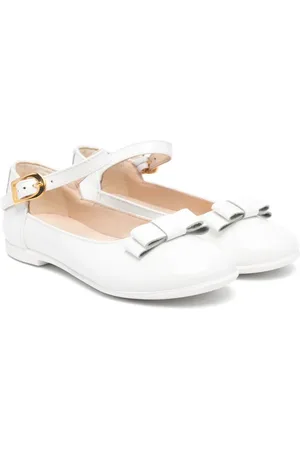 COLORICHIARI Bow-detail ballet flats