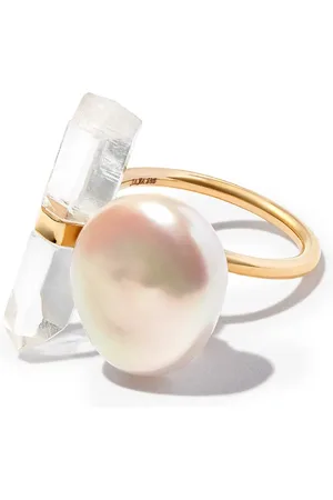 JIA JIA 14kt yellow floating bar ring