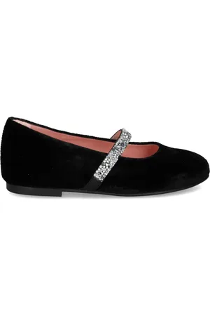 Pretty Ballerinas Velvet ballerina shoes