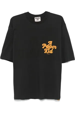 A PAPER KID Logo-print T-shirt
