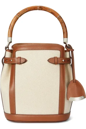 Ralph Lauren Cotton bucket bag