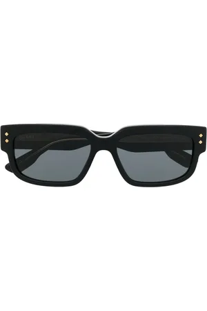 Gucci Rectangle-frame tinted sunglasses