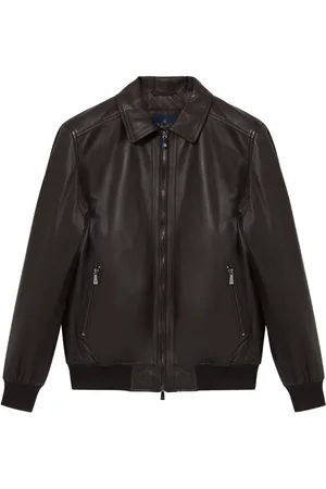 Brooks Brothers Leather bomber jacket