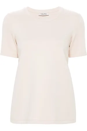 Max Mara Embroidered-logo T-shirt