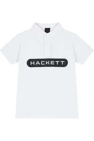 Hackett Cotton logo polo shirt