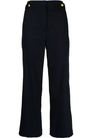VERONICA BEARD Aubrie cropped tailored trousers