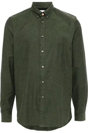 Paul Smith Button-up cotton-blend shirt