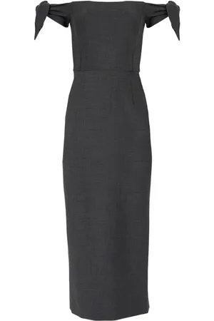 Carolina Herrera Off-shoulder midi dress