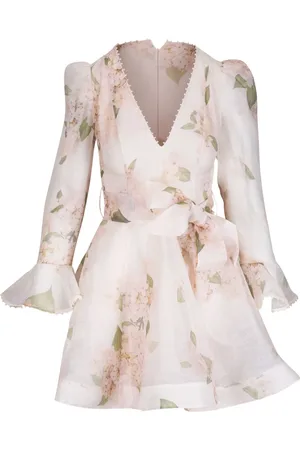 ZIMMERMANN Floral-print mini dress
