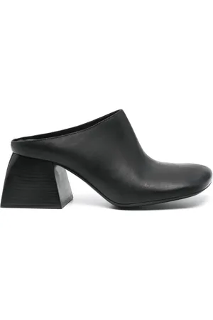 UMA WANG 60mm leather mules