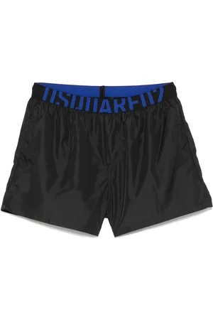 Dsquared2 Logo-waistband swim shorts