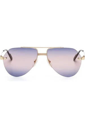 Cartier Première pilot-frame sunglasses