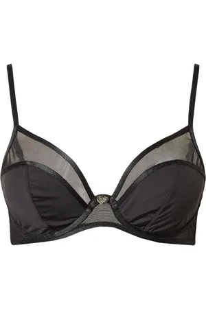 Twin-Set Mesh-panelled bra