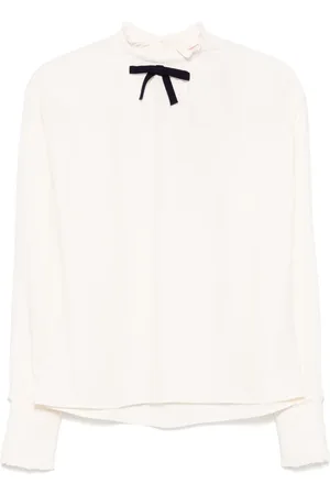 Nº21 Ruffle-collar blouse