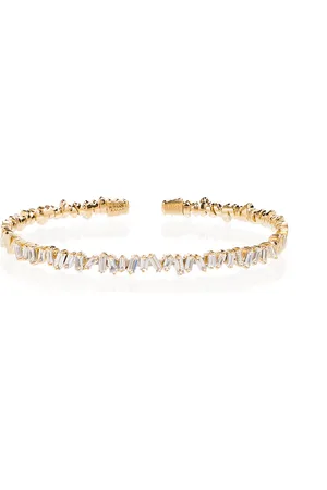 Suzanne Kalan 18kt yellow fireworks bangle