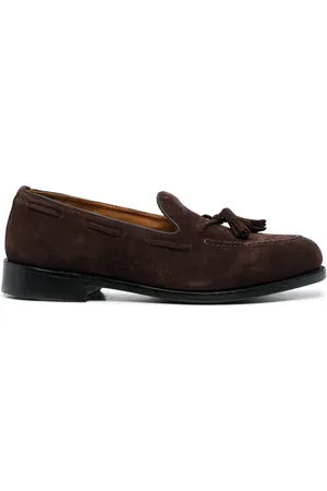 SEBAGO Tassel-detail suede loafers