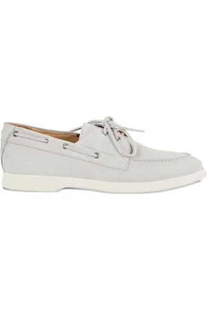 TAGLIATORE Suede boat shoes