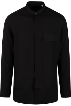 LOW BRAND Collarless shirt