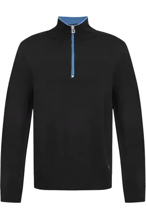 Paul Smith Half-zip merino jumper
