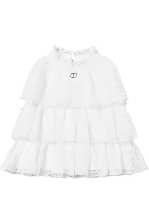 Twin-Set Tiered lace top