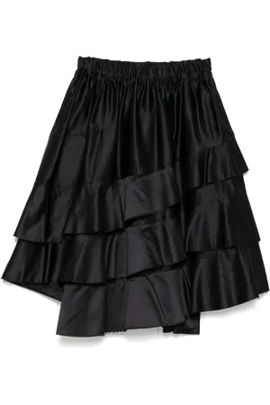 Comme des Garçons Raw-edge layered skirt