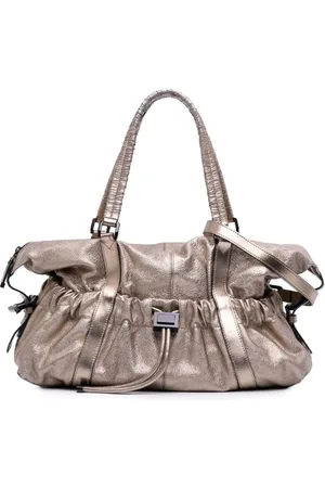 Burberry 2000-2017 Small Metallic Calfskin Curzon satchel