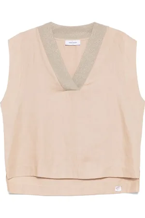 Gran Sasso Linen vest