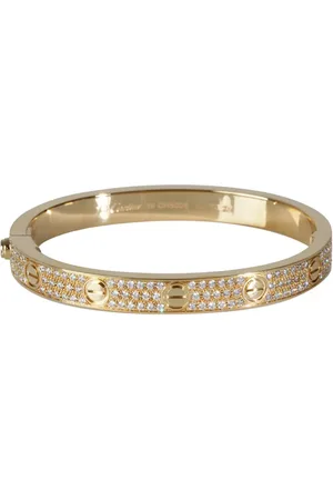 Cartier 18K gold Love diamond bracelet