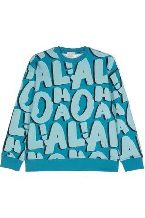 Stella McCartney Aloha Lettering cotton sweatshirt