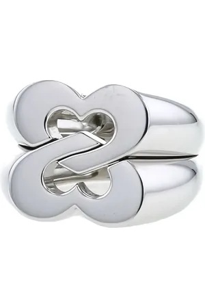 POIRAY 2000s white gold Sceau de Coeurs ring