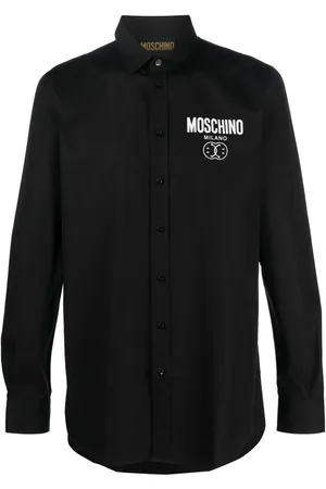 Moschino Chest logo-print detail shirt