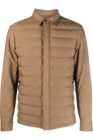 Ermenegildo Zegna Zip-up padded shirt jacket