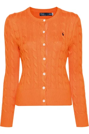 Ralph Lauren Embroidered Polo-Pony knitted cardigan