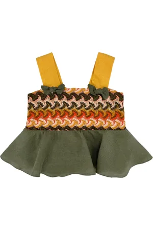 LA STUPENDERIA Multicolor top