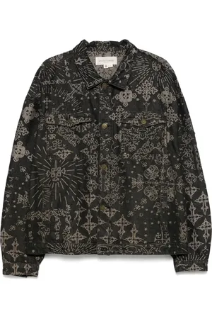 Untitled Artworks Jacquard denim jacket