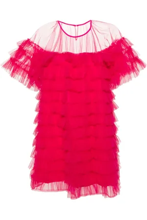 Molly Goddard Roberta ruffled midi dress