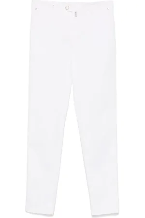 Kiton Logo-patch chinos