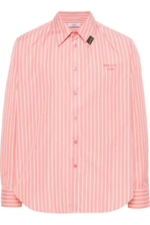 MARTINE ROSE Striped cotton shirt
