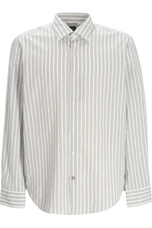 HUGO BOSS Striped button-up shirt