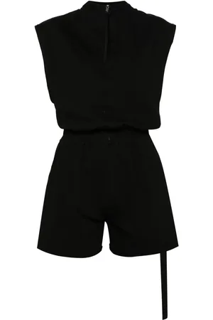 Rick Owens Sleeveless jersey playsuit
